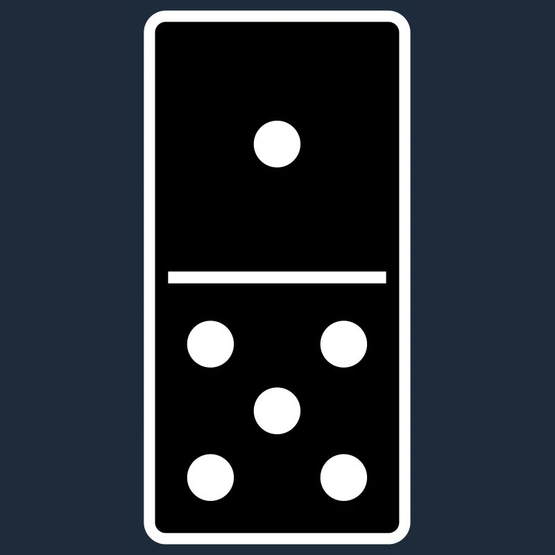 DOMINO STONE 1: 5 - COULEUR VARIABLE - CONCEPTION DE VECTEUR!