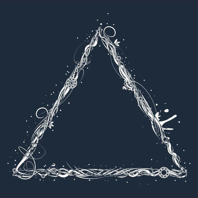 triangle blanc