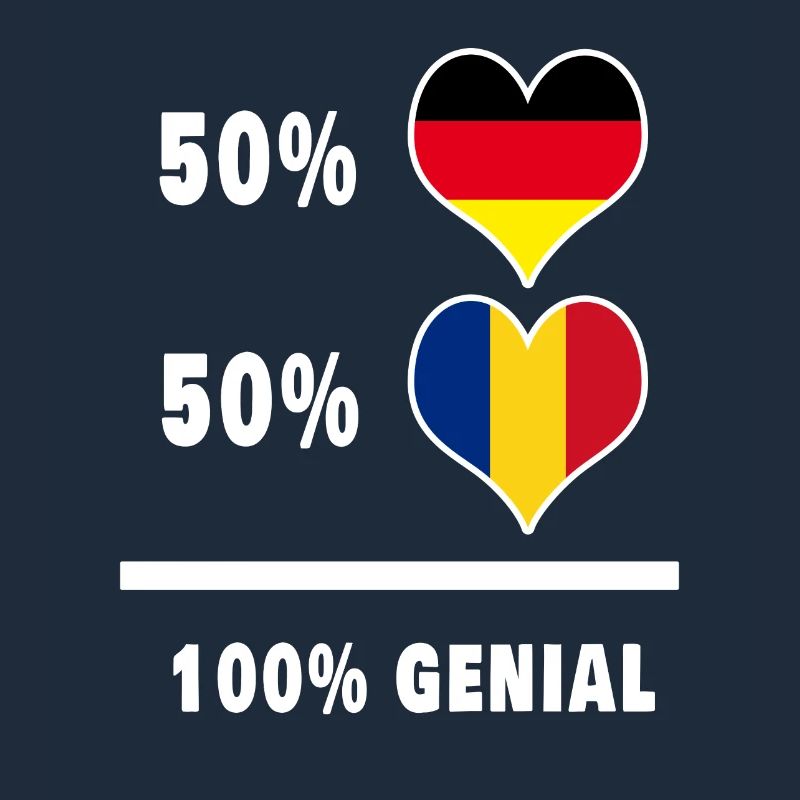Deutschland und Rumänien Genial / Geschenk