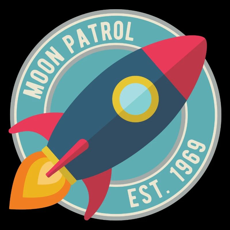 Fusée Moon Patrol Rocket
