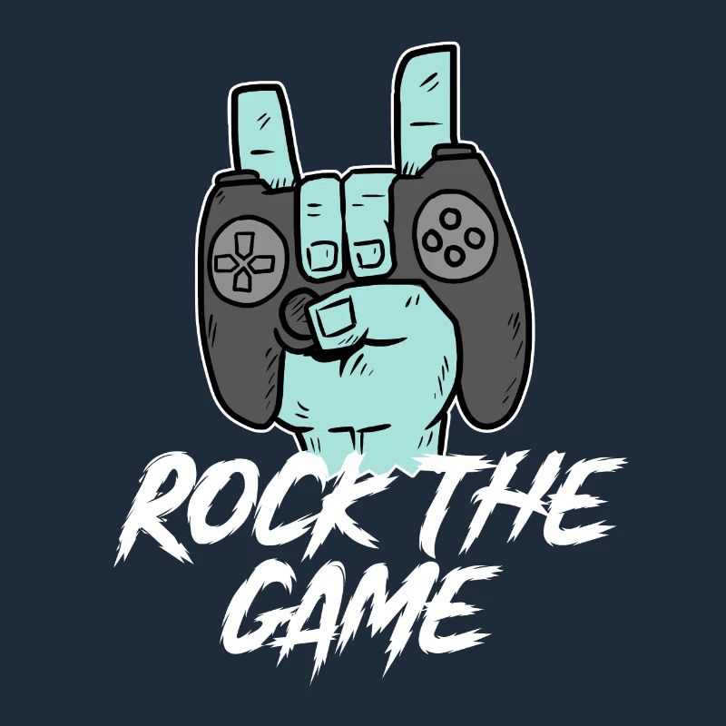 Gamer Spruch Zocker Controller Game