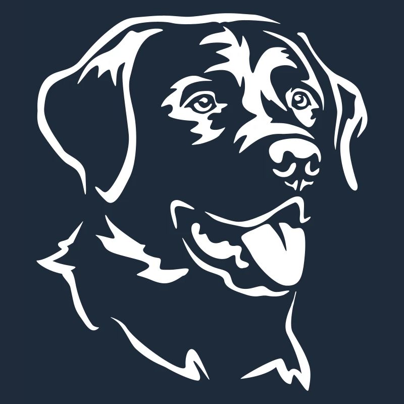 Labrador Head "Black Edition"