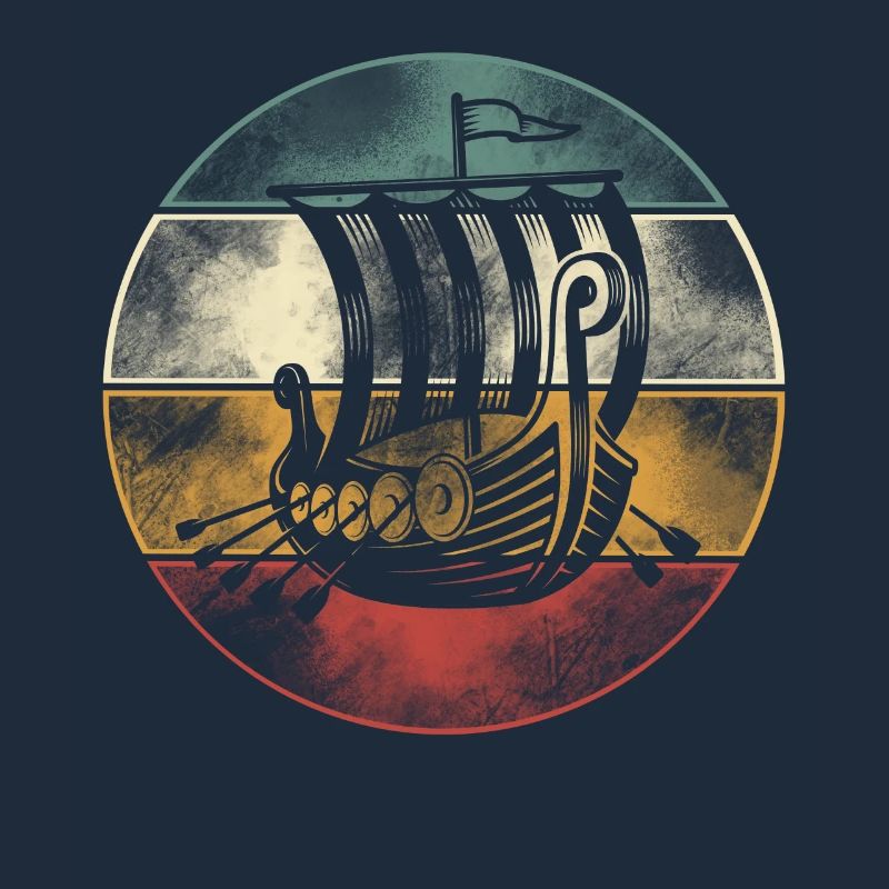 Wikinger Boot, Drachenboot Langschiff