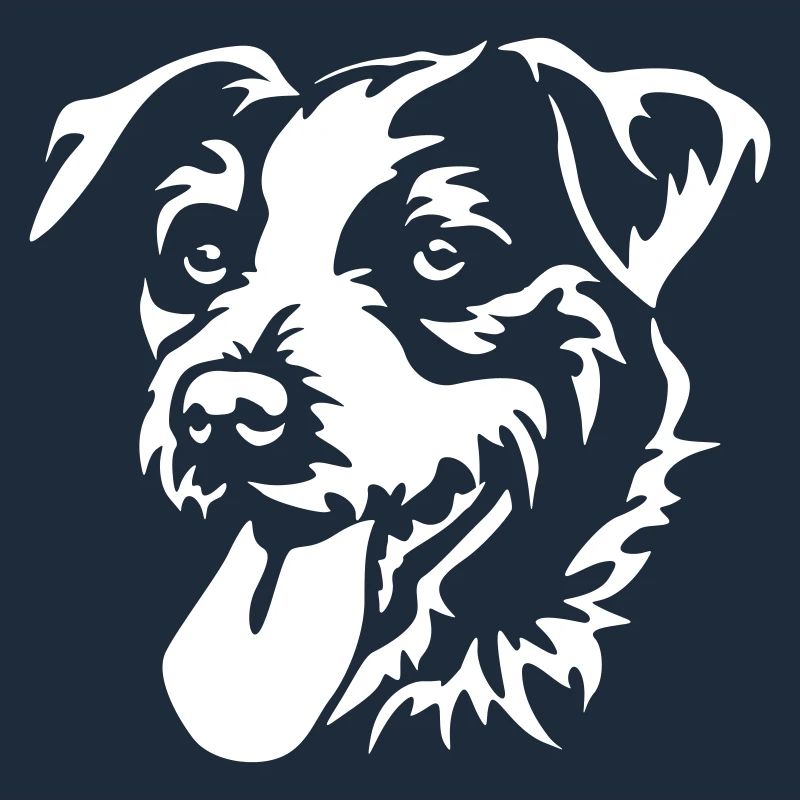 Parson Russell Terrier Kopf "Black Edition"