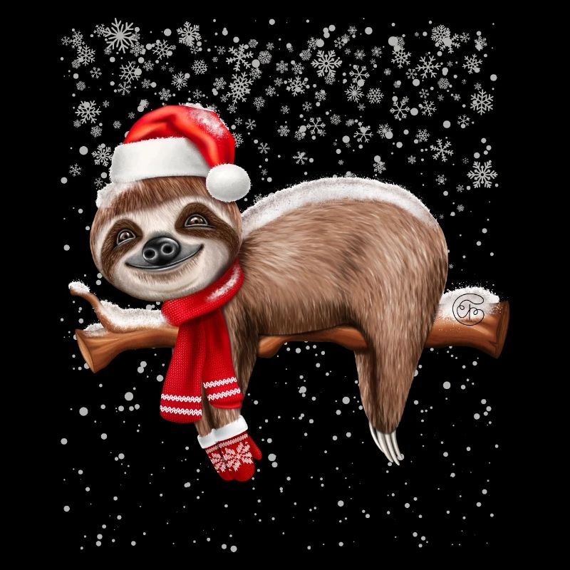 Faultier Weihnachten