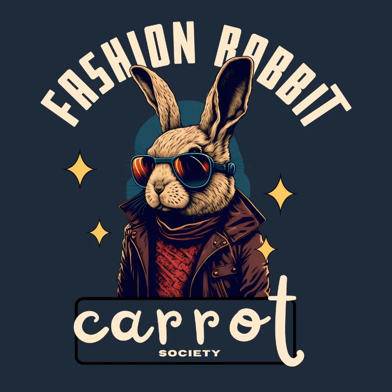 Leder-Rocker Bunny