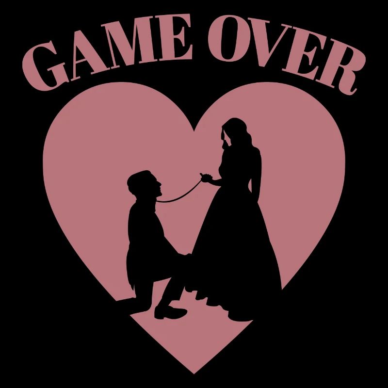 Game Over Funny Bachelorette Party Wedding