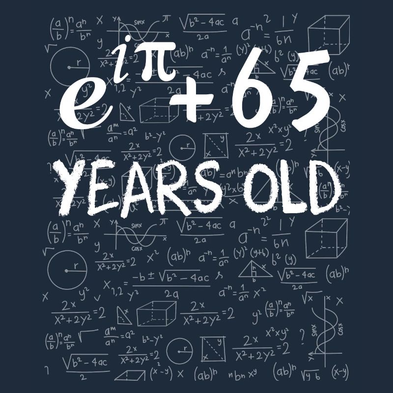 64th Birthday 64 Years Euler Identity Math Gift