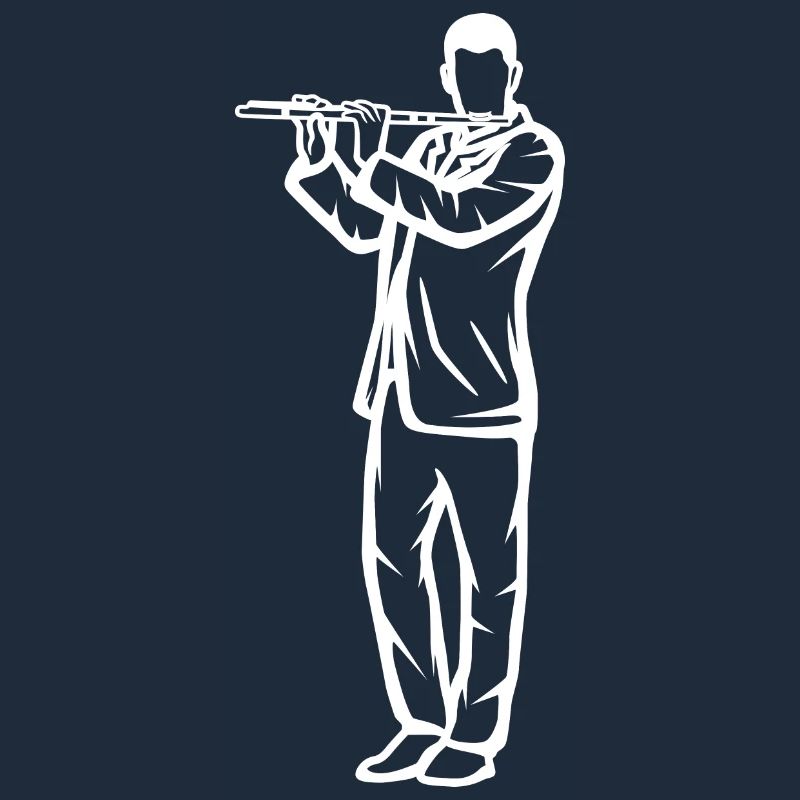 Flutist Drawing