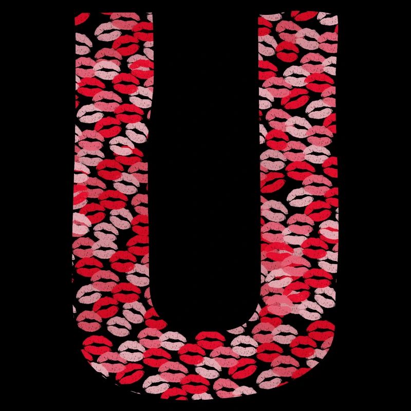 Buchstabe U - Kussgeschenk