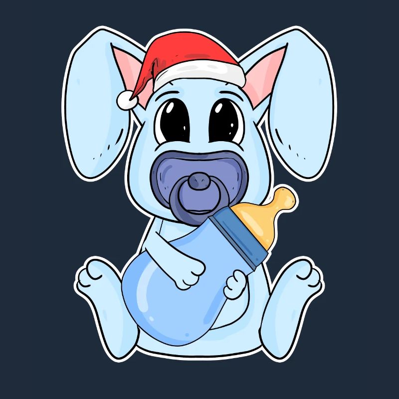 Lapin bébé Noël