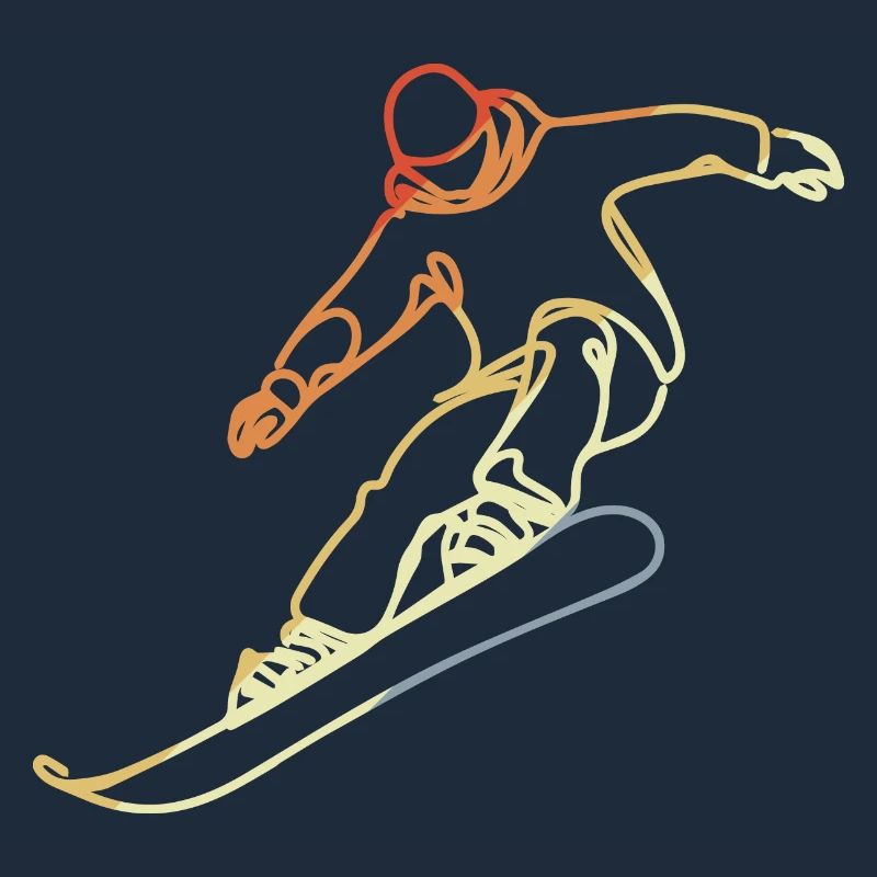 Snowboarder Sketch