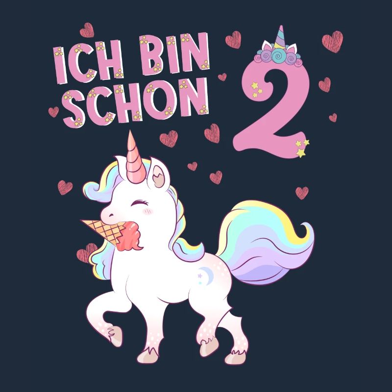 ich bin schon 2 Einhorn 
