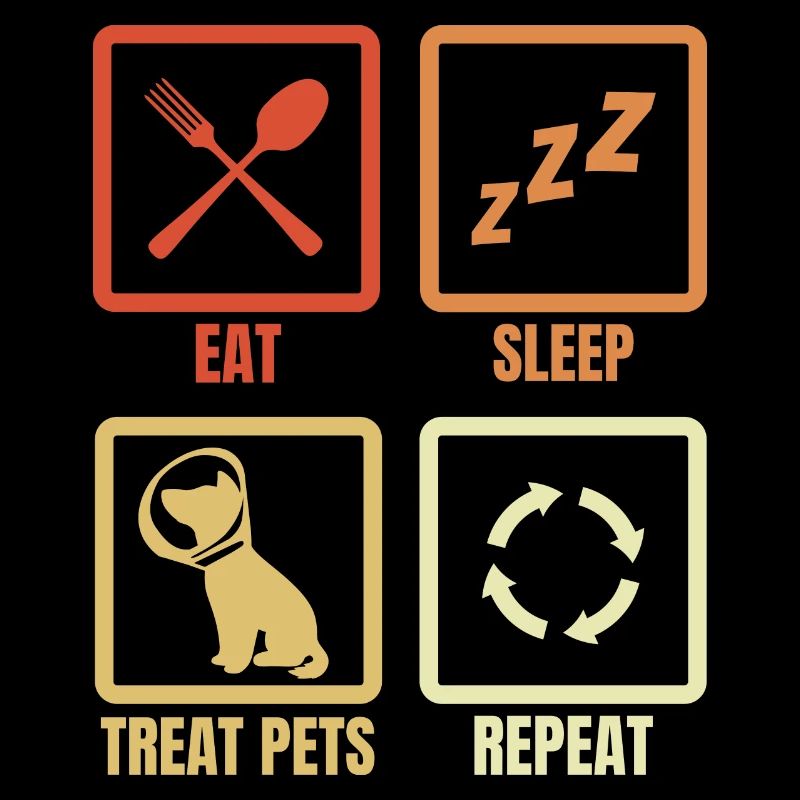Manger Dormir Soigner les animaux