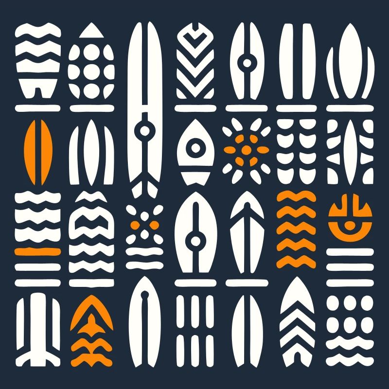 Abstract Surf and Wave Patterns