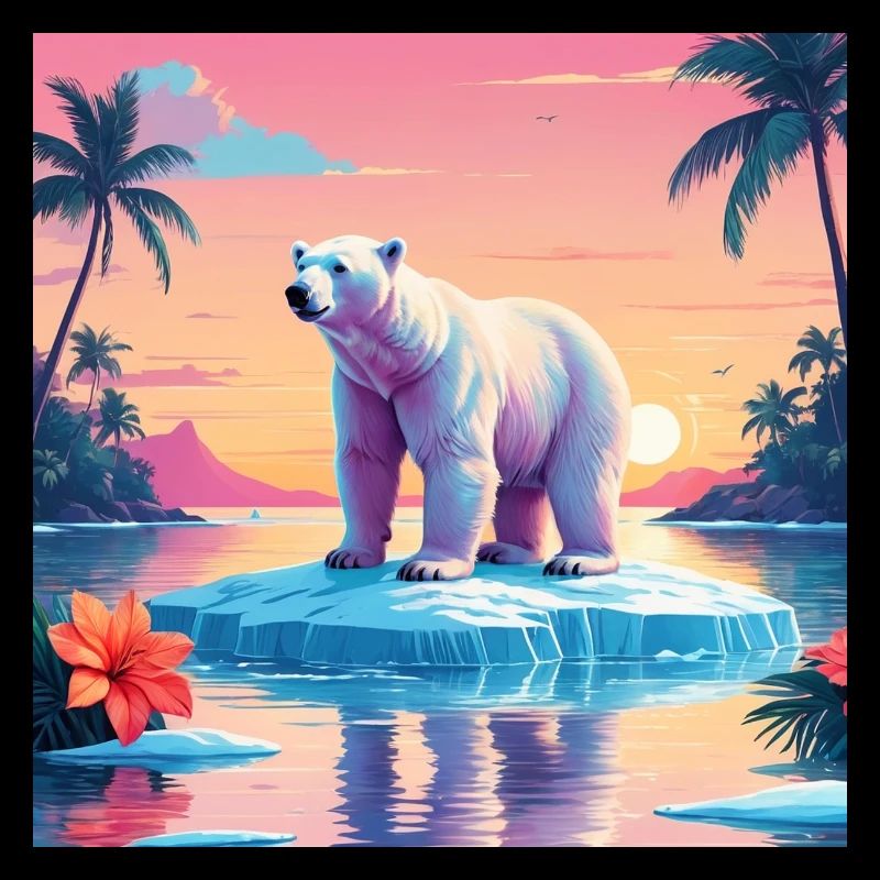 Ours blanc