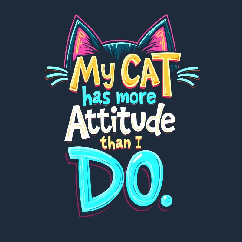 MON CHAT A PLUS D’ATTITUDE QUE MOI