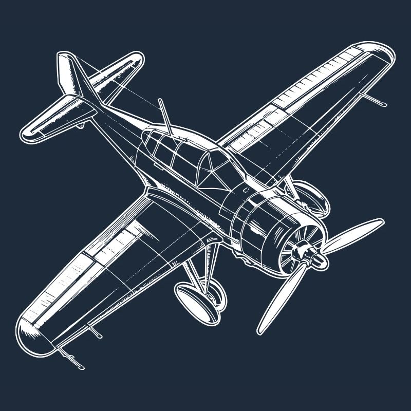 Propeller plane