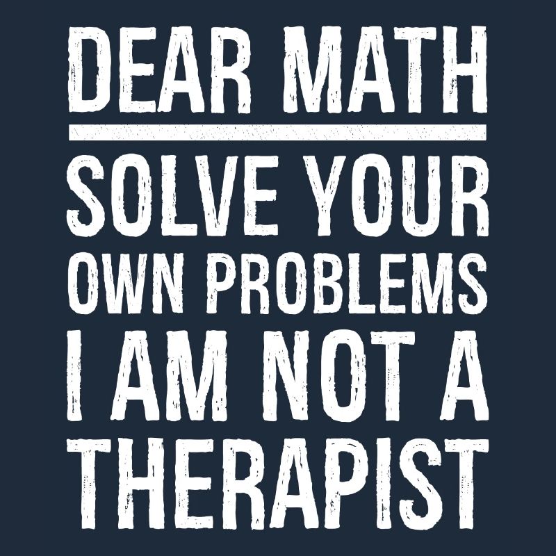 Cher math chemise drôle