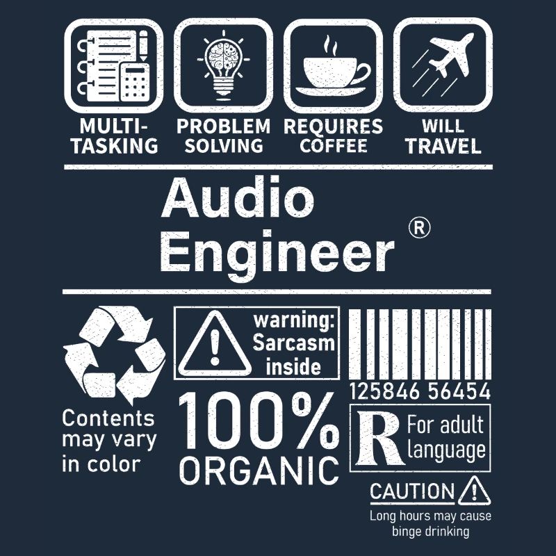 Audio Engineer multi tasking problem solving