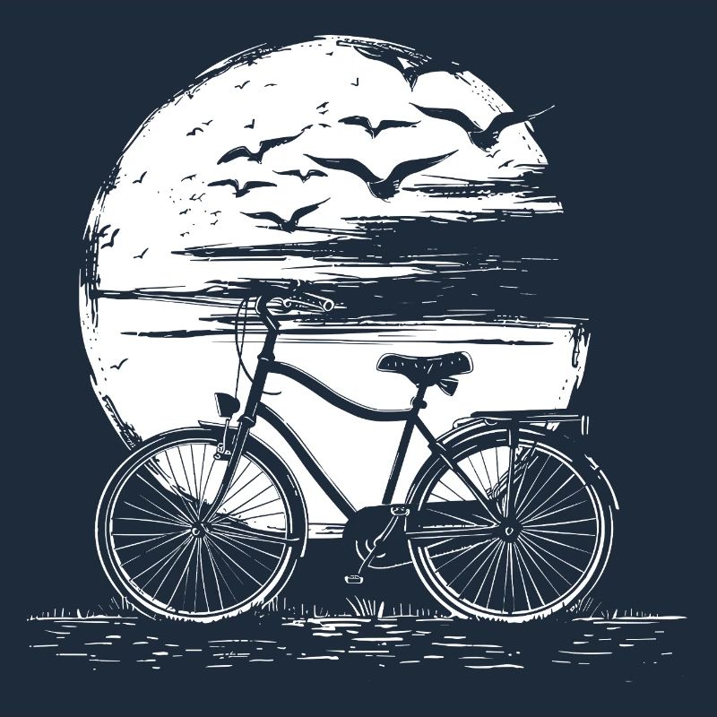 Dessin cycliste