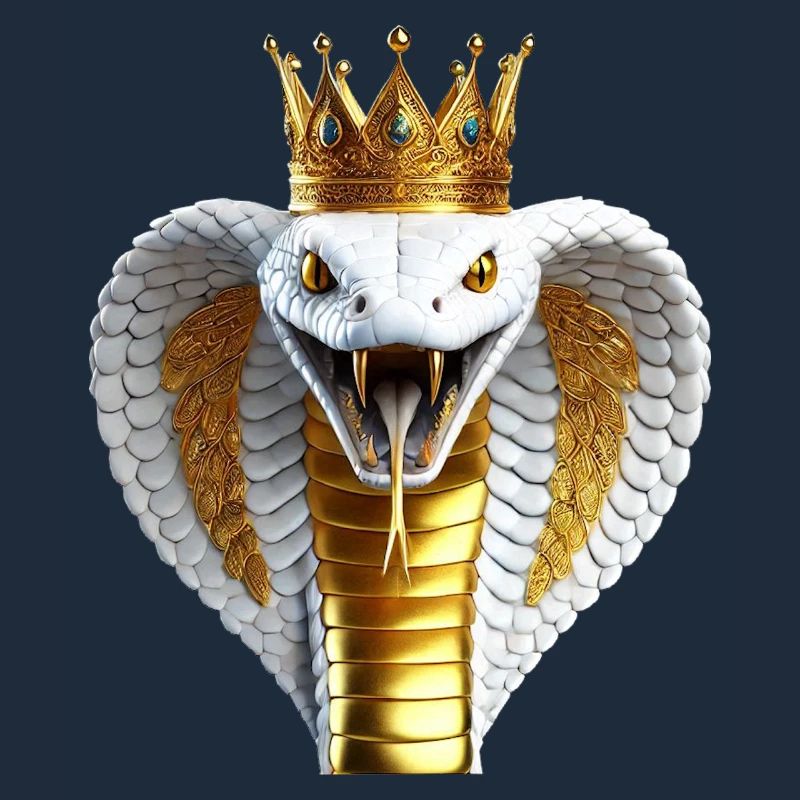 King Cobra with Crown