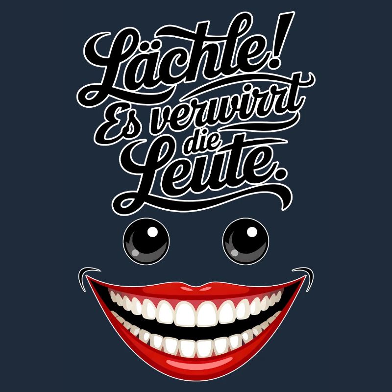 Immer lächeln
