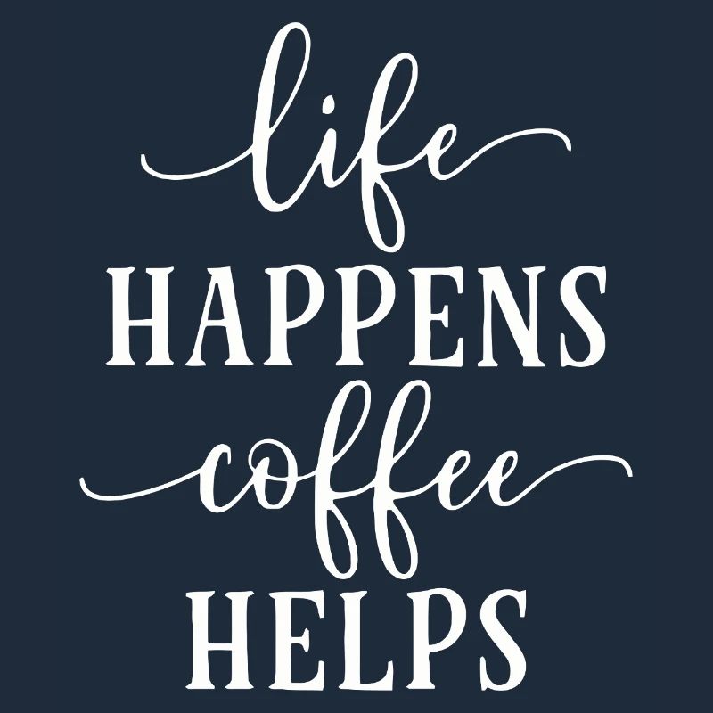 Coffee Motivational Typography Design