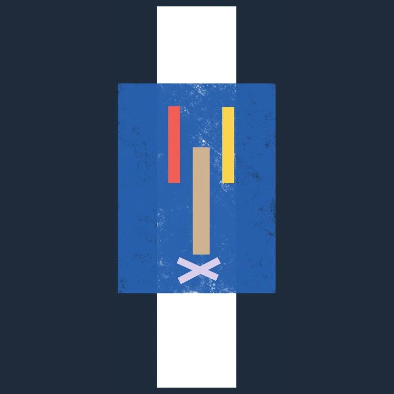 Silence at the torture stake - abstract pattern