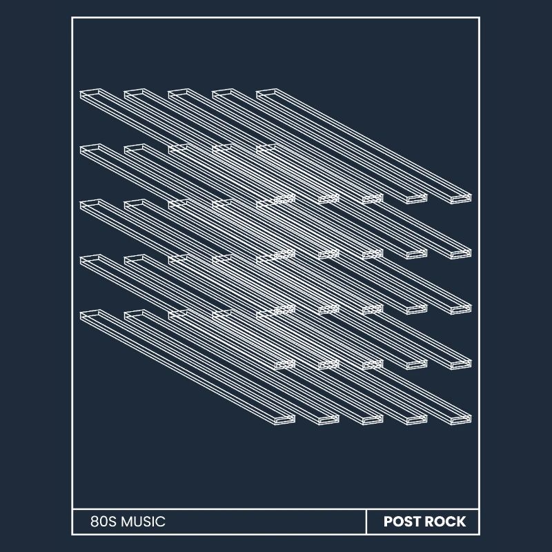 post rock poster gift