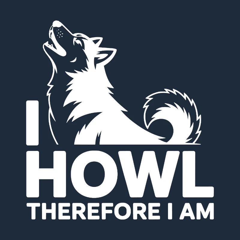 Ich heule, also bin ich ein heiserer Wolf