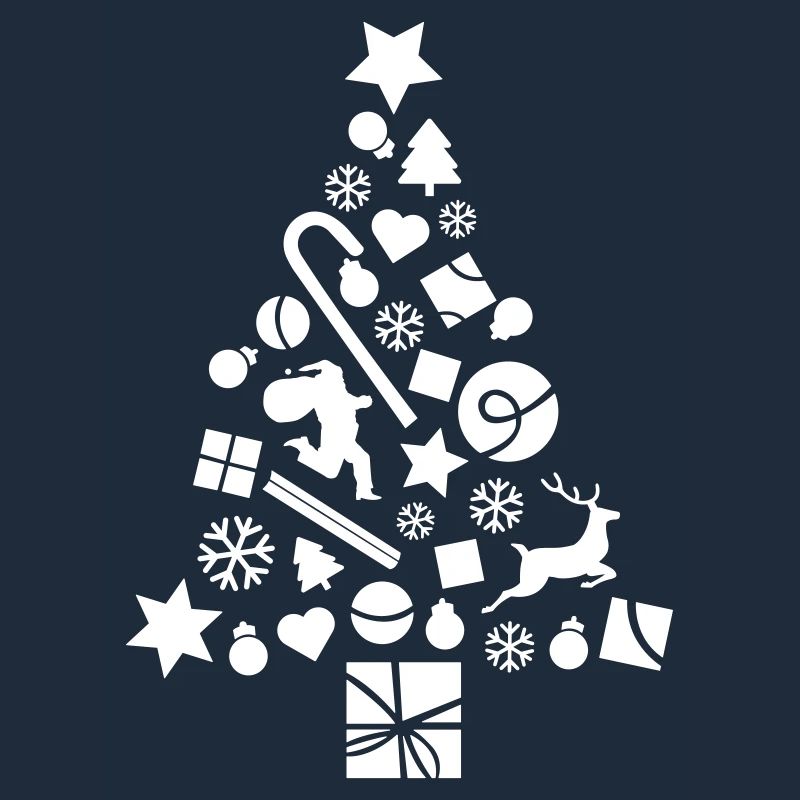 Decorated Christmas tree