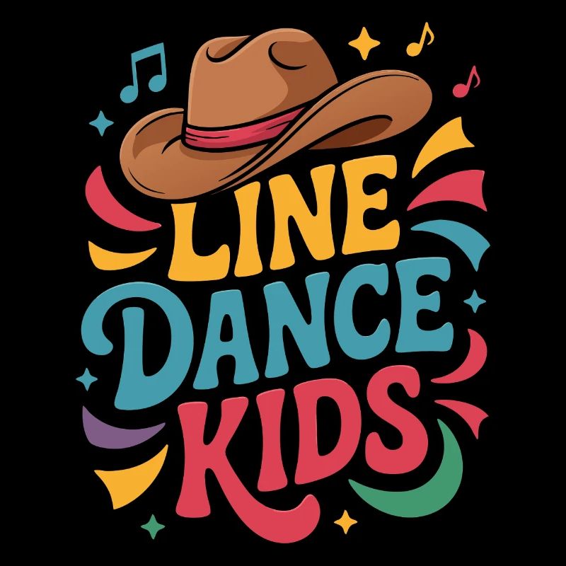 Line Dance Kids Motiv