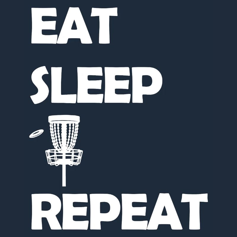 Eat Sleep Disc Golf Repeat Discgolf Trendsport