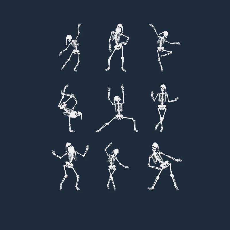 Dynamic dance silhouettes