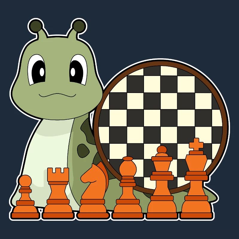 Snail Chessboard Chess Board Game