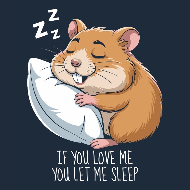 Hamster Sleeping
