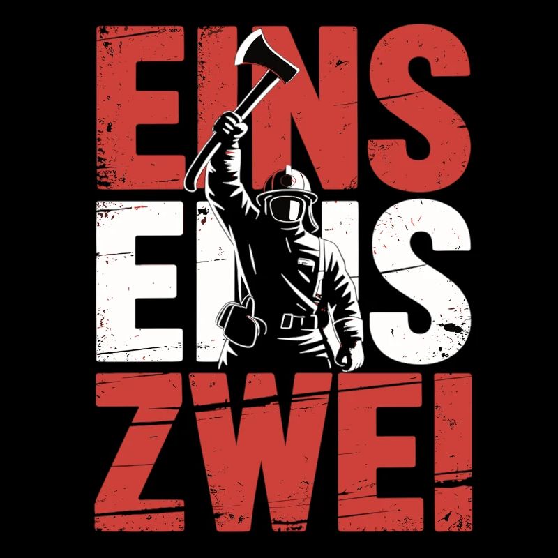 Feuerwehr Spruch – 112 Notruf Held in Aktion