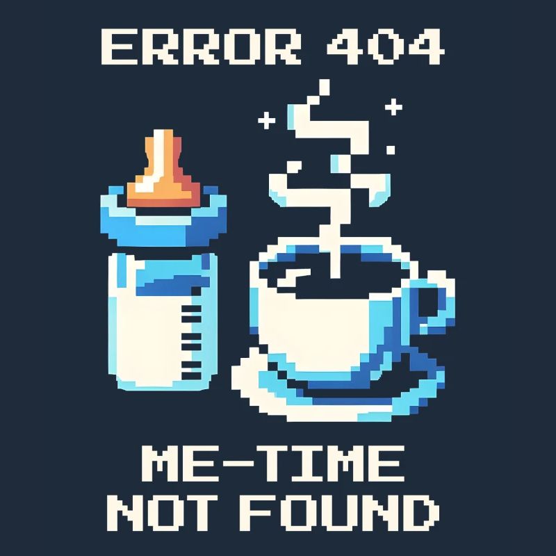 Error 404: Me-Time fehlt | Mama, Kaffee, Alltag