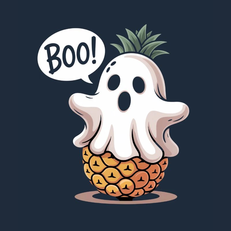 Ananas Geist Halloween