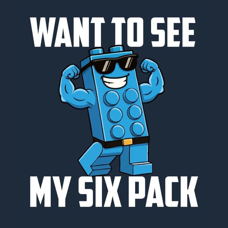 Willst du meinen Sixpack Brick Builder Block sehen 
