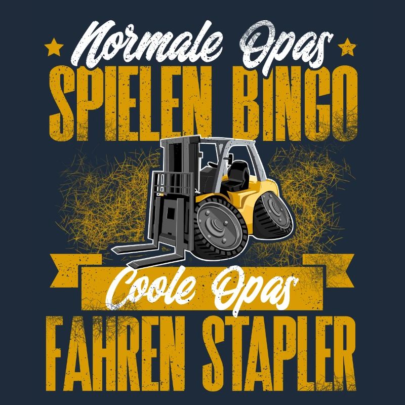 Opa Staplerfahrer