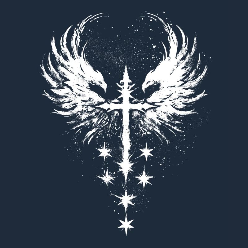 Gothique gothique Emo Croix