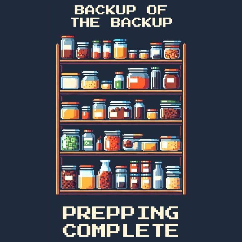 Backup des Backups | Prepping Humor