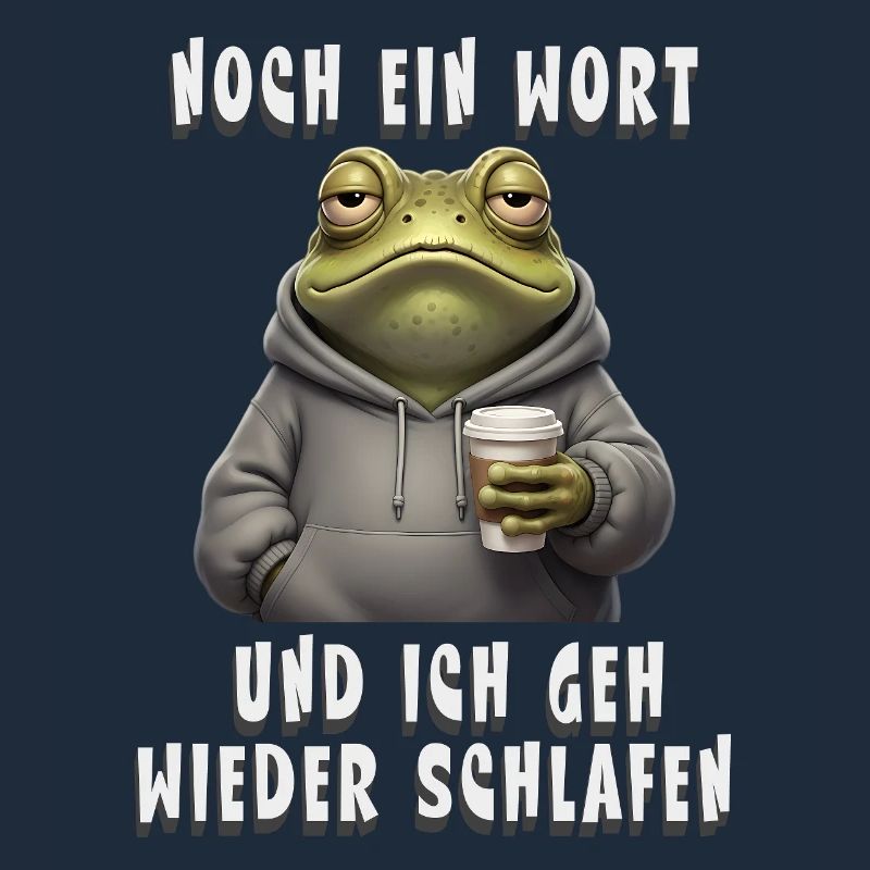 Grumpy Frog Coffee Mood