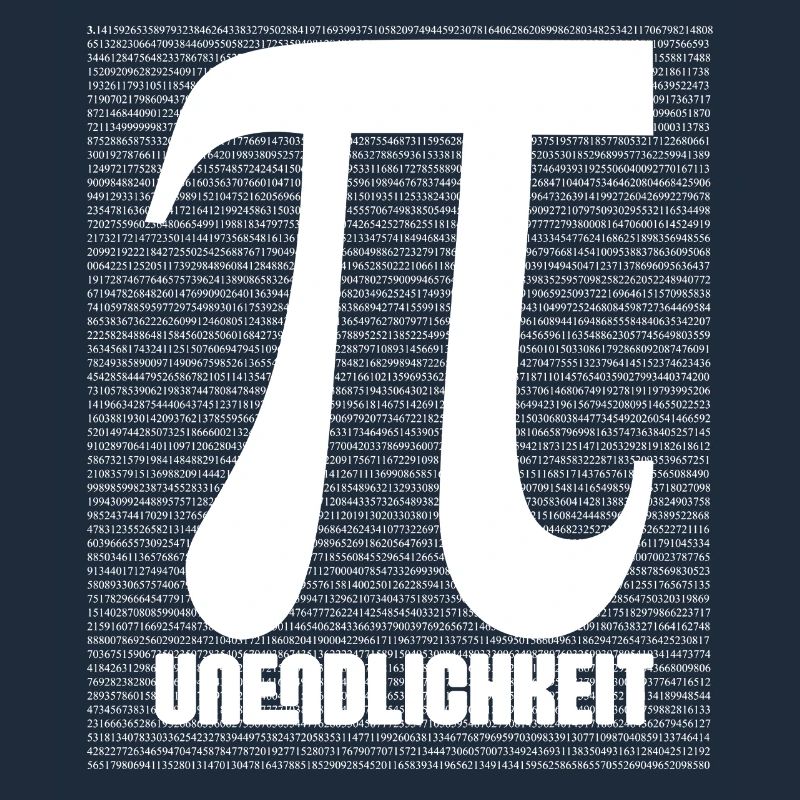 Pi Symbol Pattern Nerd