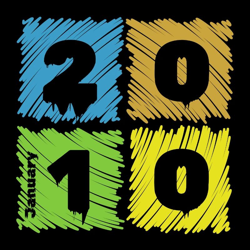 16. Geburtstag Farbige Patches since 01/2010