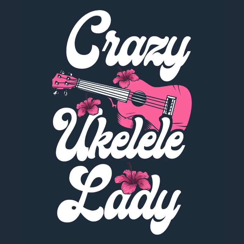 Hawaiian Ukulele Uke Crazy Ukulele