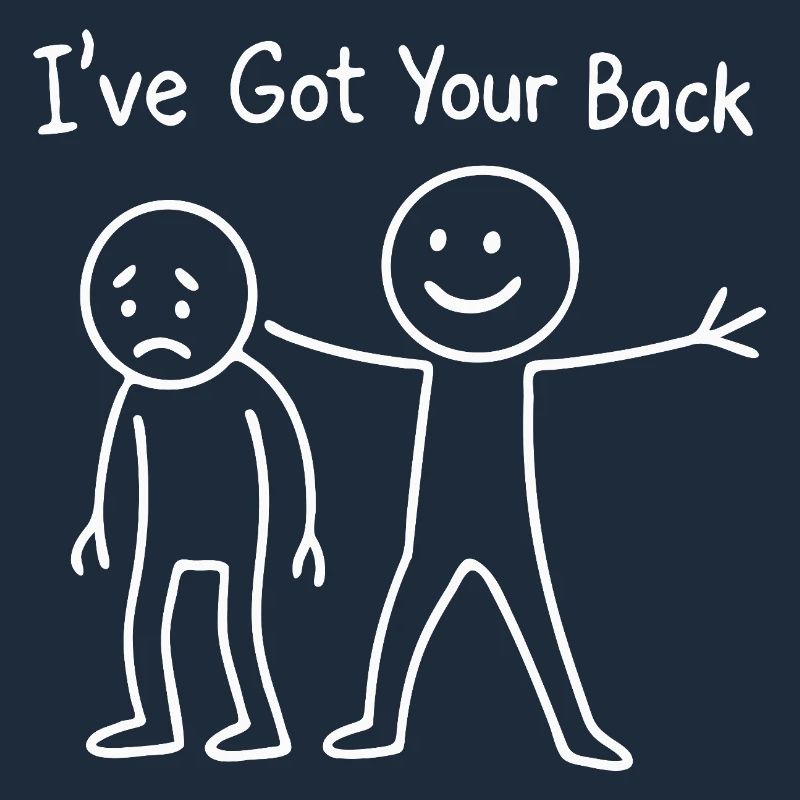 Ich stehe hinter dir: Support-Duo