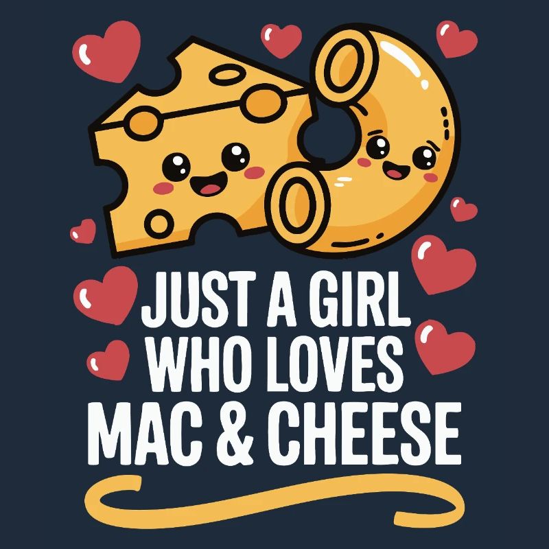 Mac & Cheese Lover - Kawaii Design